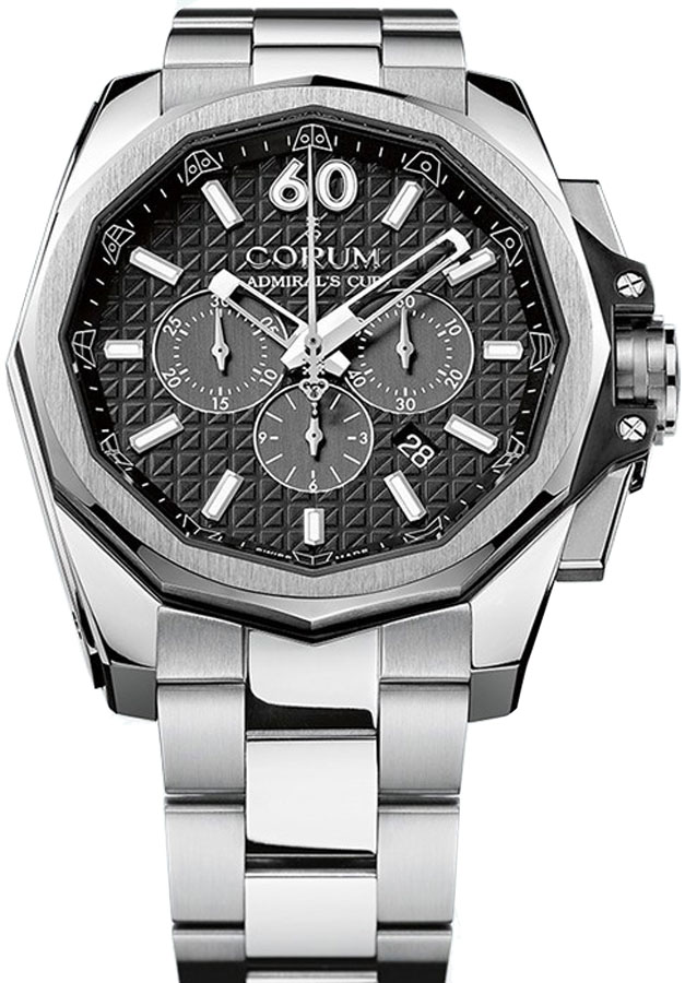 Corum Admiral Self winding Automatic Black Mens Watch 13220104-V200-AN10 