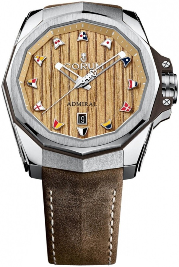 Corum Admiral Self winding Automatic Brown Mens Watch A082-03209 