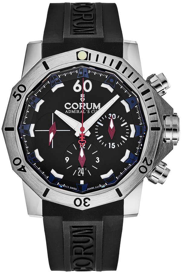 Corum Admiral Self winding Automatic Black Mens Watch A753-03581 
