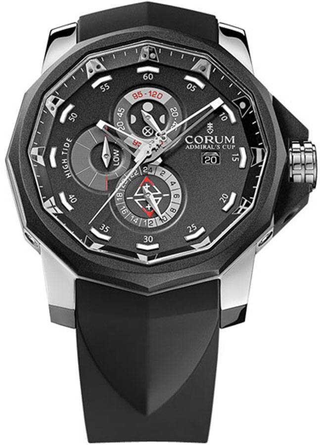 Corum Admiral Self winding Automatic Black Mens Watch 27793106-0371-AN52 