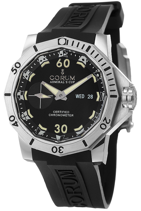 Corum Admiral Self winding Automatic Black Mens Watch 94740104-0371-AN12 