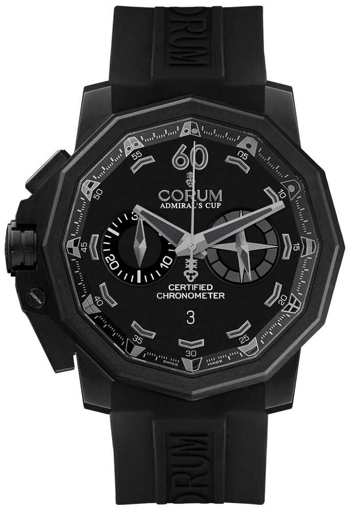 Corum Admiral Self winding Automatic Black Mens Watch 75323195-0371-AN13 