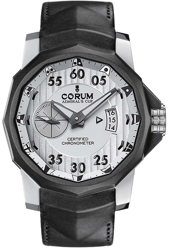 Corum Admiral Self winding Automatic Silver Mens Watch 94795195-0371-AK14 