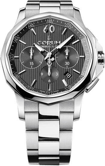 Corum Admiral Self winding Automatic Black Mens Watch 98410120-V705-AN10 