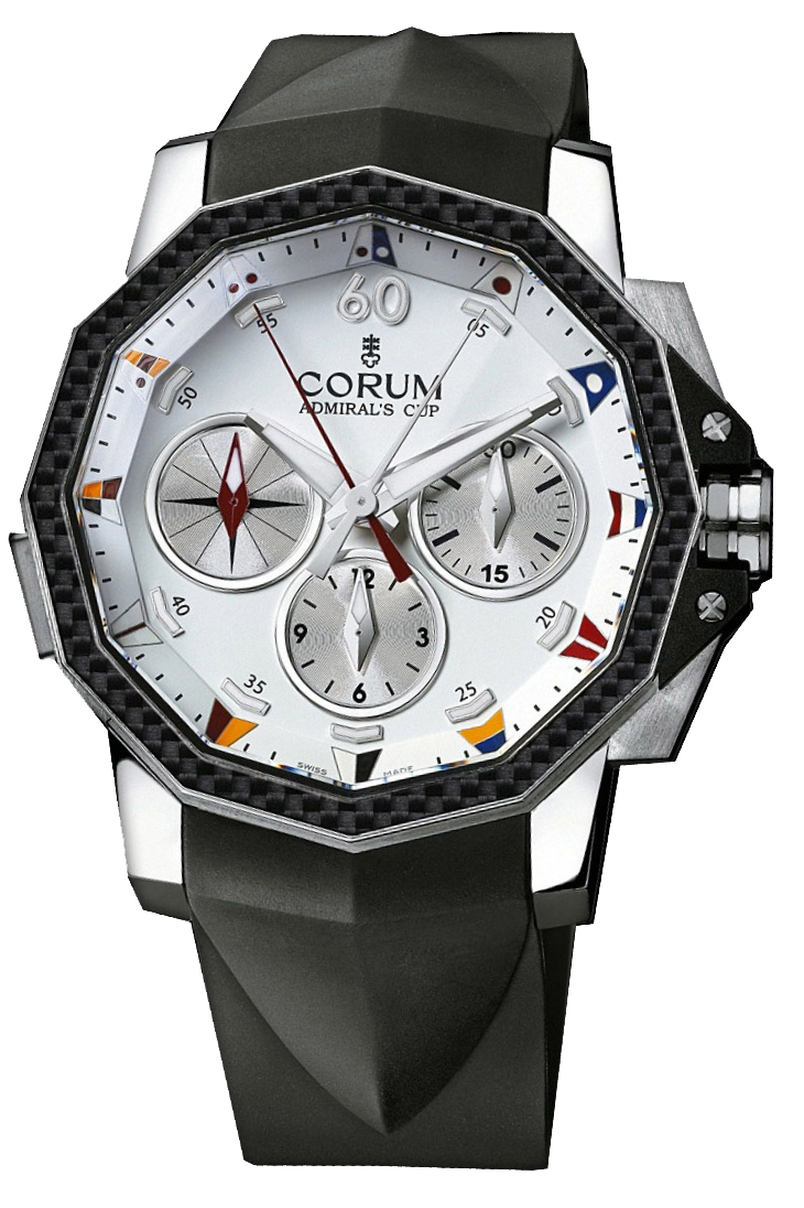 Corum Admiral Self winding Automatic White Mens Watch 98669111-F371-AA90 