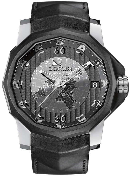 Corum Admiral Self winding Automatic Black Mens Watch 17195195-0061-AN12 