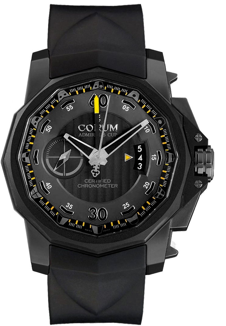 Corum Admiral Self winding Automatic Grey Mens Watch 96010194-0371-AN12 