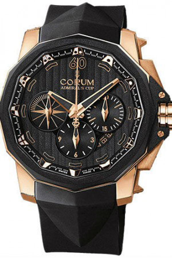 Corum Admiral Self winding Automatic Black Mens Watch 75393591-0371-AN12 
