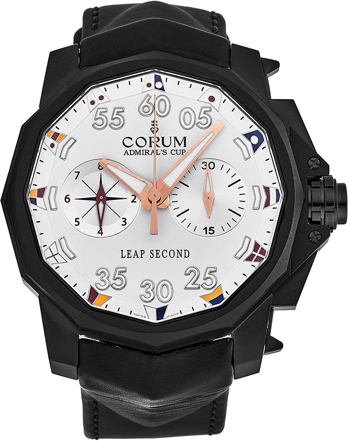 Corum Admiral Self winding Automatic White Mens Watch 89593106-0371-AA92 