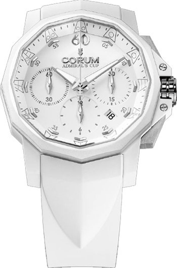 Corum Admiral Self winding Automatic White Mens Watch 75380202-F379-AA31 