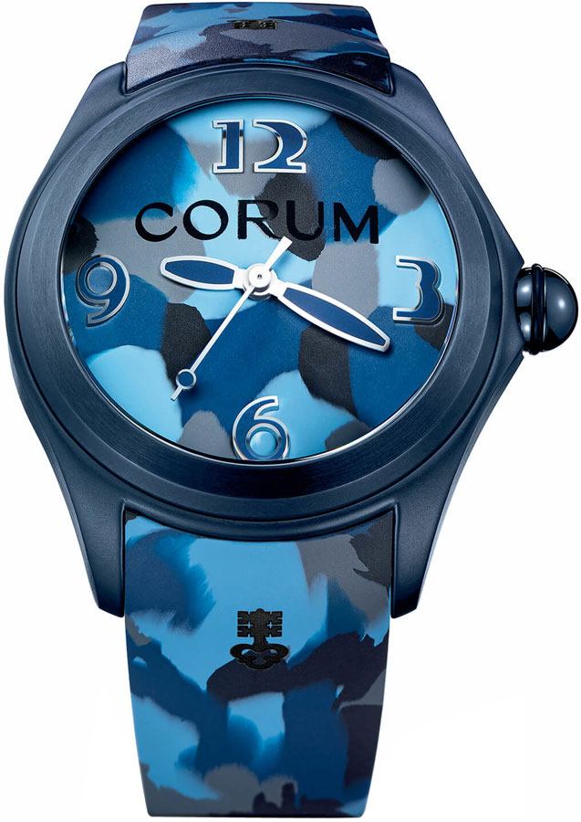 Corum Bubble Self winding Automatic Blue Mens Watch 40310295-0173-CA01 