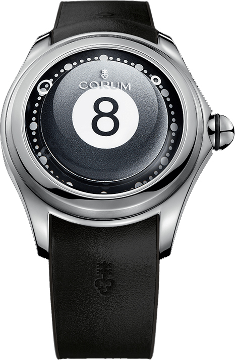 Corum Bubble Self winding Automatic Black Mens Watch 39010104-0371-BA08 
