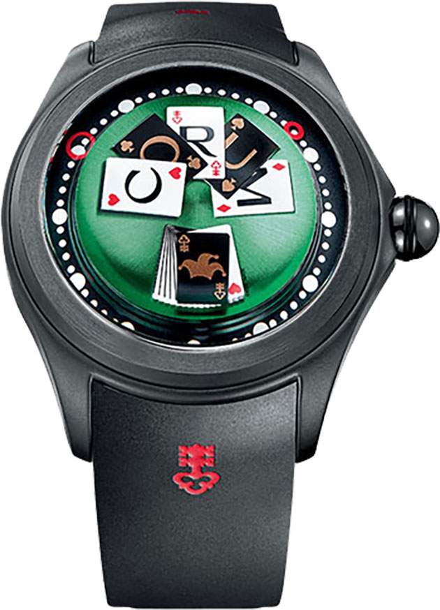 Corum Bubble Self winding Automatic Green Mens Watch 39010195-0371-GC01 