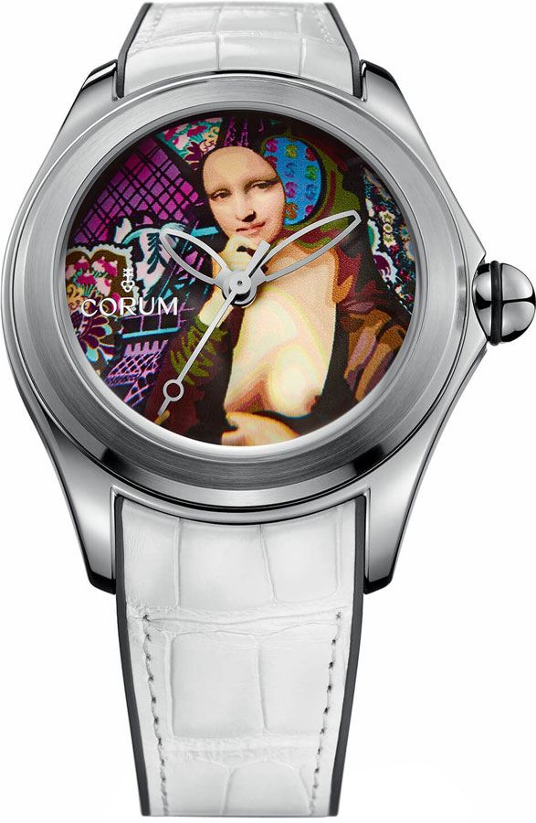 Corum Bubble Self winding Automatic Artwork by Elisabetta Fantone Mens Watch 08231020-0009-EF01 