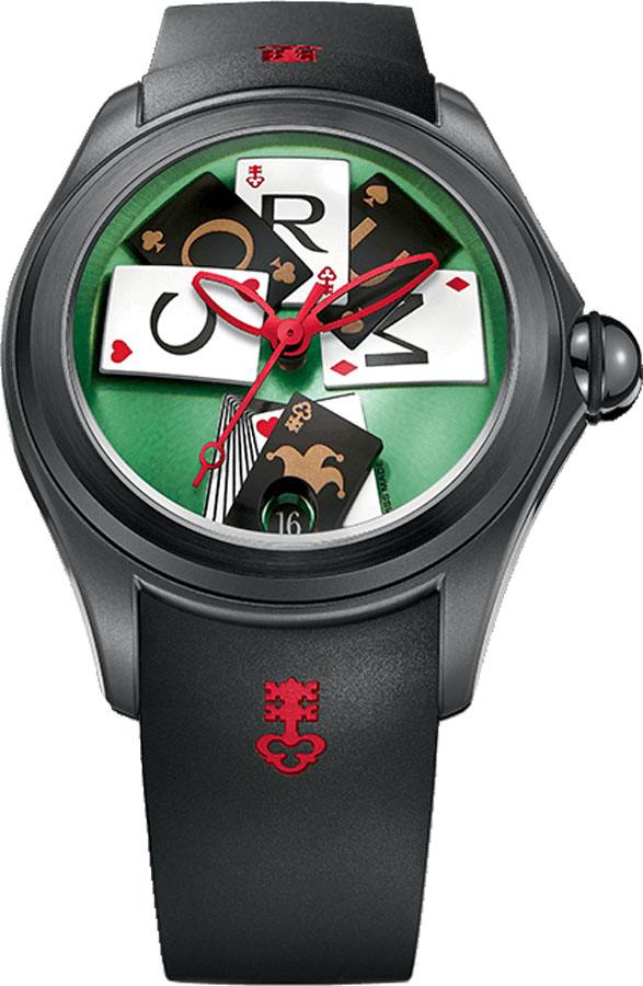 Corum Bubble Self winding Automatic Green Mens Watch 08231098-0371-GC01 