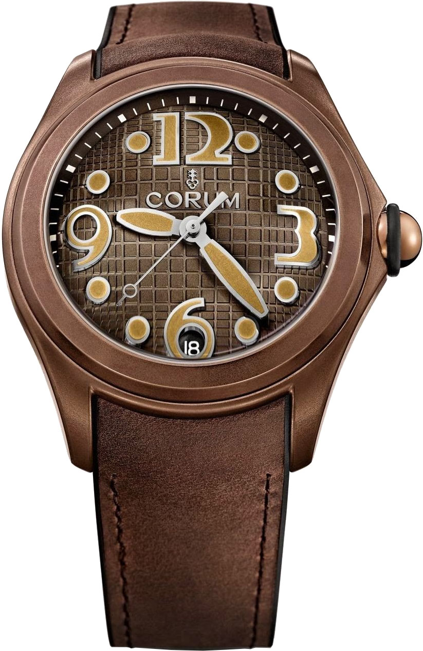Corum Bubble Self winding Automatic Brown Mens Watch 08230198-0062-FG30 