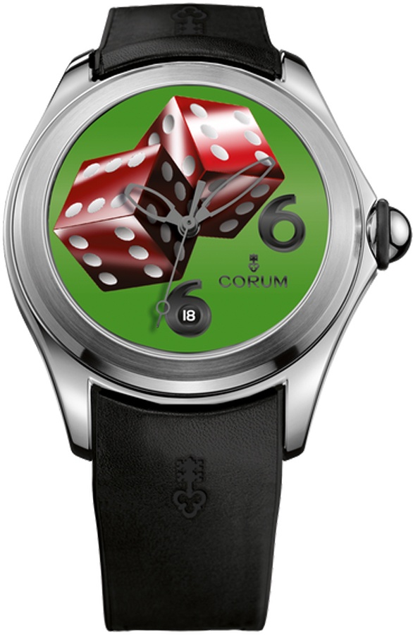 Corum Bubble 47 Sixes Green Dial Men's Watch 082.310.20/0371 DI06 