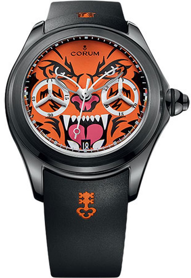 Corum Bubble 47 Tiger Chronograph Men's Watch L771/03567 