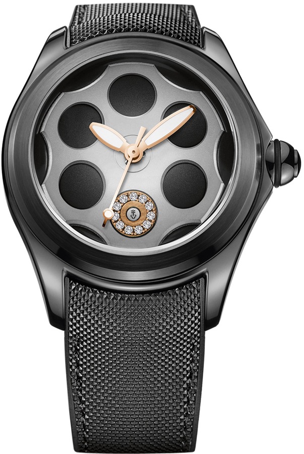 Corum Bubble 47 Black Titanium Men's Watch 407.101.95/0601 BA92 