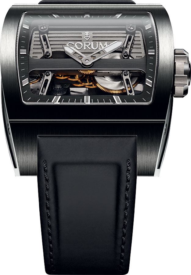 Corum Ti-Bridge Self winding Automatic Grey Mens Watch 20720104-0F61-0000 