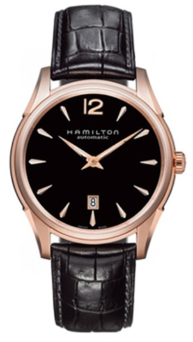 Hamilton American Classic Jazzmaster Self winding Automatic Black Mens Watch H38645735 