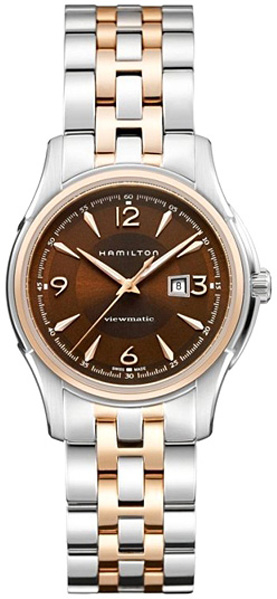 Hamilton American Classic Jazzmaster Self winding Automatic Brown Ladies Watch H32305195 