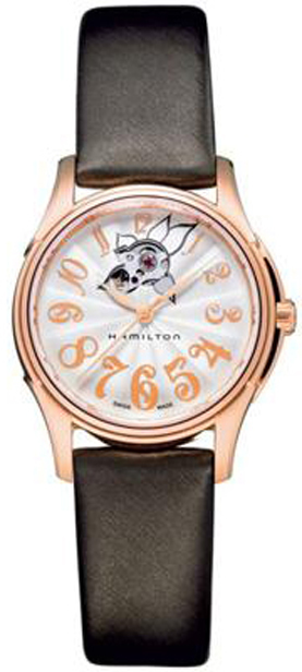 Hamilton American Classic Jazzmaster Self winding Automatic White Ladies Watch H32345483 