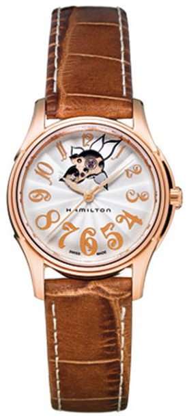 Hamilton American Classic Jazzmaster Self winding Automatic Silver Ladies Watch H32345983 