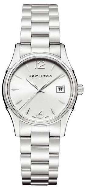 Hamilton American Classic Jazzmaster Battery Operated Quartz Silver Ladies Watch H32351115 