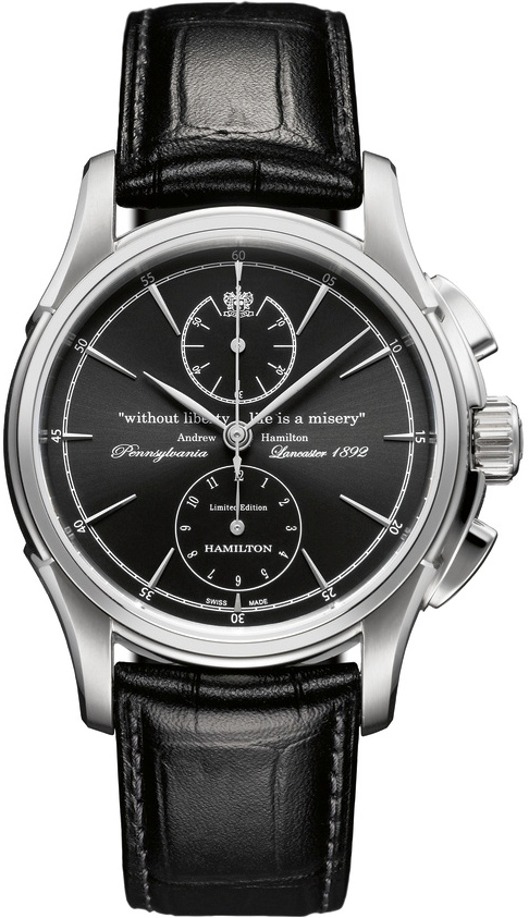 Hamilton American Classic Jazzmaster Self winding Automatic Black Mens Watch H32516731 