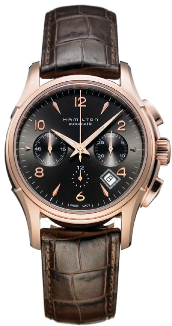Hamilton American Classic Jazzmaster Self winding Automatic Black Mens Watch H32646595 
