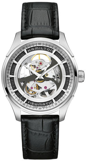 Hamilton American Classic Jazzmaster Self winding Automatic Skeleton Mens Watch H42555751 