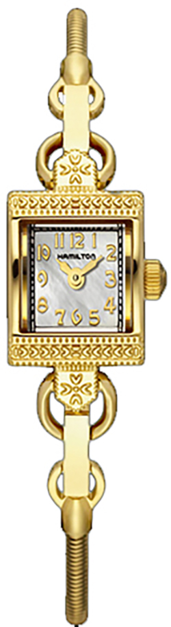 Hamilton American Classic Timeless Classic Battery Operated Quartz White Ladies Watch H31231113 