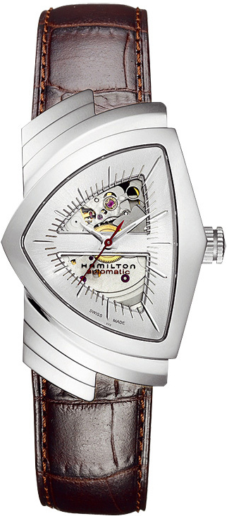 Hamilton American Classic Shaped Self winding Automatic Silver Mens Watch H24515551 