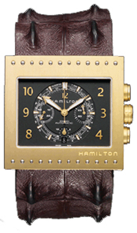 Hamilton Khaki Code Breaker Self winding Automatic Black Mens Watch H79636533 