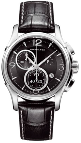 Hamilton American Classic Jazzmaster Battery Operated Quartz Black Mens Watch H32612735 