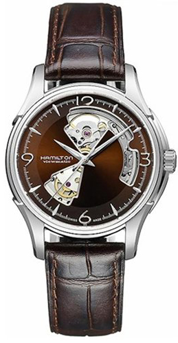 Hamilton American Classic Jazzmaster Self winding Automatic Brown Mens Watch H32565595 