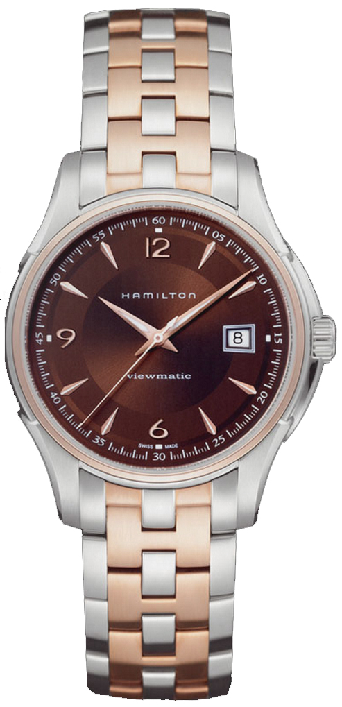 Hamilton American Classic Jazzmaster Self winding Automatic Brown Mens Watch H32655195 