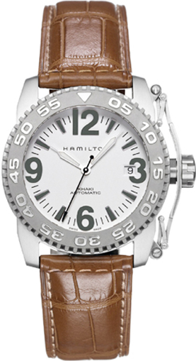 Hamilton Khaki Field Self winding Automatic White Mens Watch H62465515 