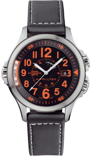 Hamilton Khaki Aviation Self winding Automatic Black Mens Watch H77695733 