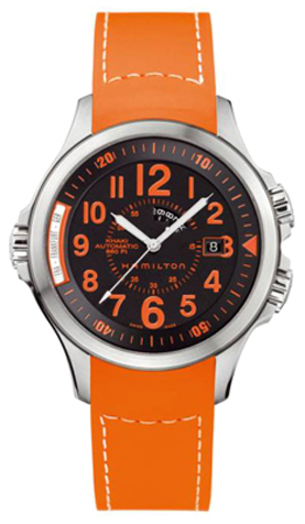 Hamilton Khaki Aviation Self winding Automatic Black Mens Watch H77695833 