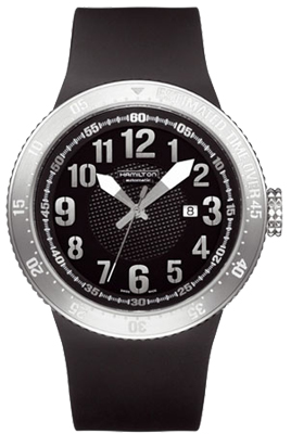 Hamilton Khaki Field Self winding Automatic Black Mens Watch H79715333 