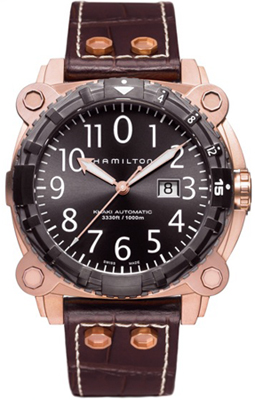 Hamilton Khaki Navy Self winding Automatic Grey Mens Watch H78525533 