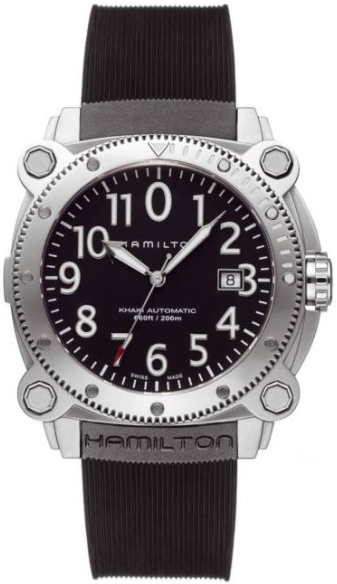 Hamilton Khaki Navy Self winding Automatic Black Mens Watch H78555333 