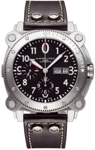 Hamilton Khaki Navy Self winding Automatic Black Mens Watch H78616733 