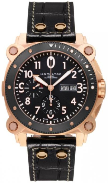 Hamilton Khaki Navy Self winding Automatic Black Mens Watch H78646733 