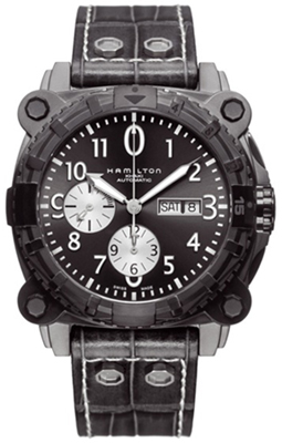 Hamilton Khaki Navy Self winding Automatic Black Mens Watch H78696393 