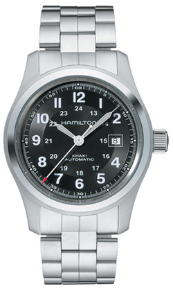 Hamilton Khaki Field Self winding Automatic Black Mens Watch H70515137 