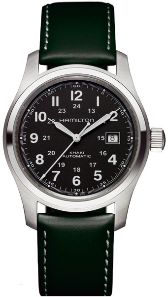 Hamilton Khaki Field Self winding Automatic Grey Mens Watch H70555863 
