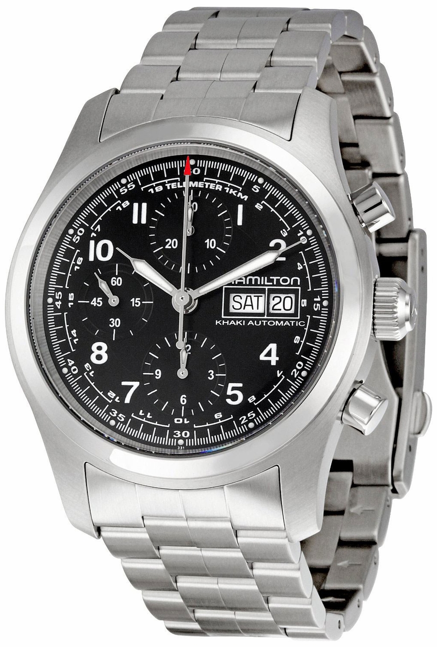 Hamilton Khaki Field Self winding Automatic Black Mens Watch H71516137 